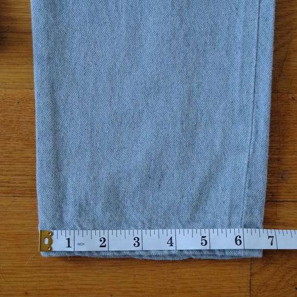 NAKED & FAMOUS DENIM Super Guy Stone Blue Recycled Selvedge Jeans Mens Size 34 - Picture 9 of 14